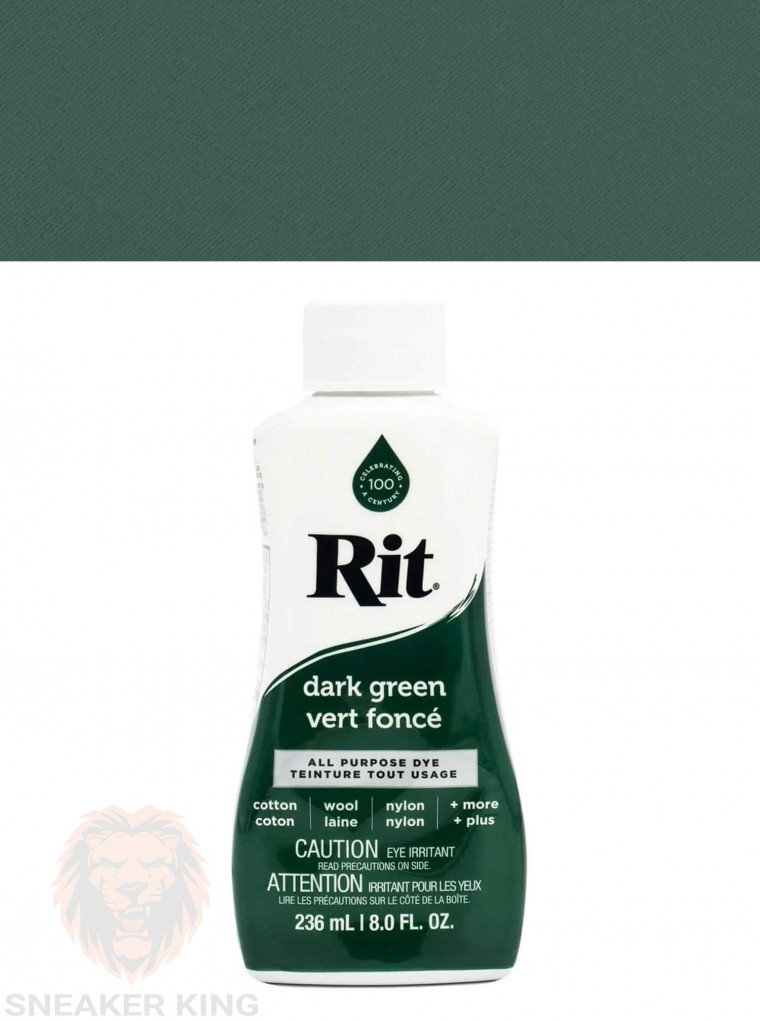 Барвник для натуральних тканин RIT All-Purpose Dye Dark Green (темно зелений), 236 мл